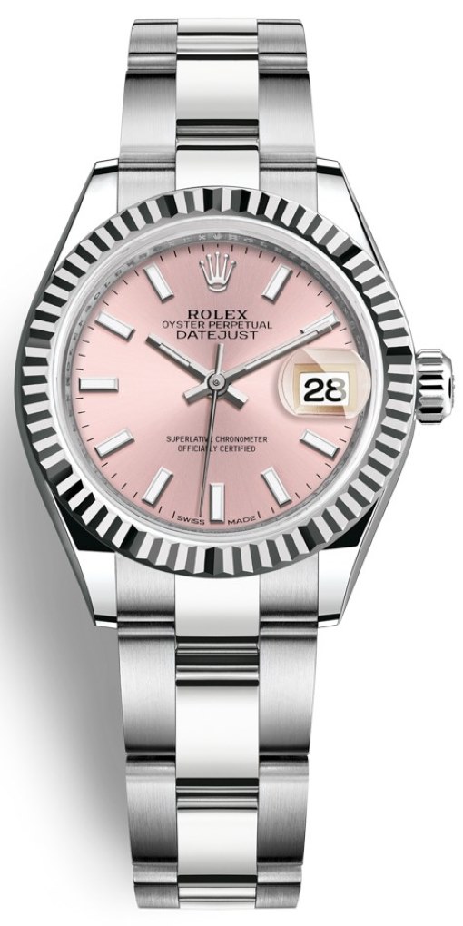 Lady Datejust 28mm Stainless Steel 279174 Pink Index Oyster