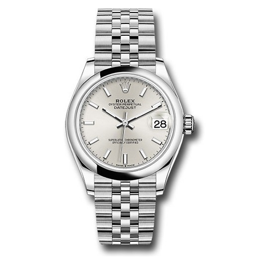 Datejust 31mm Stainless Steel 278240 Silver Index Jubilee