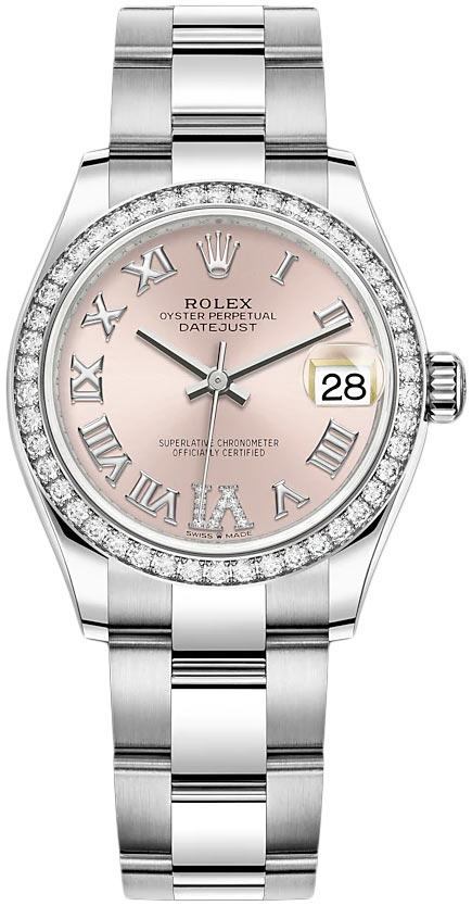 Datejust 31mm Stainless Steel 278384rbr Pink VI Oyster