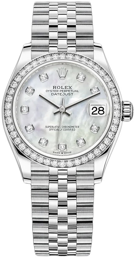 Datejust 31mm Stainless Steel 278384rbr MOP Diamond Jubilee